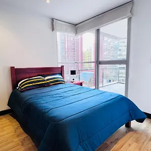 Departamento De Lujo Con Terraza Piso Alto Y Vista 3 Diagonal Al Sheraton Apartamento